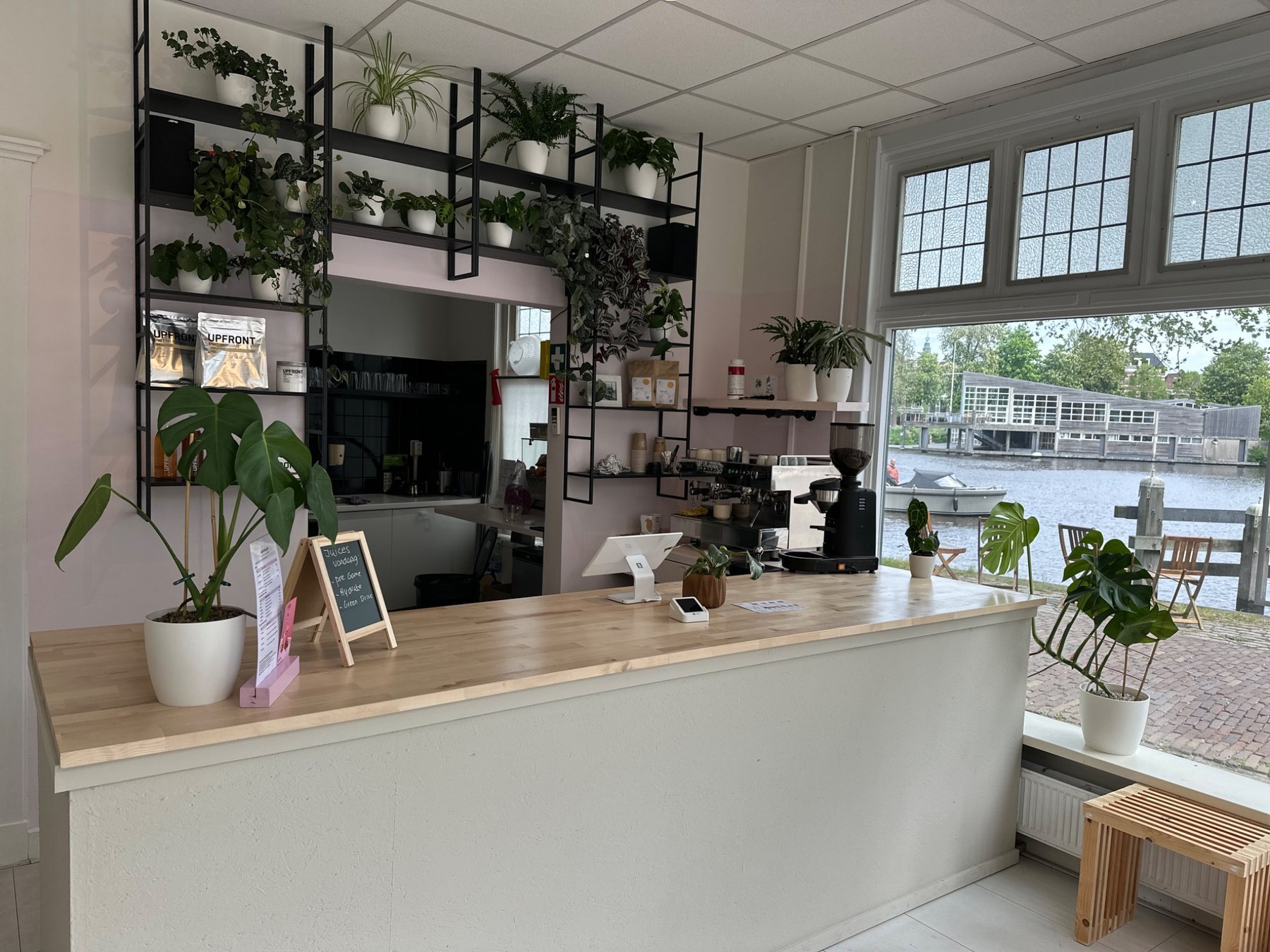 MOJO interior by the water