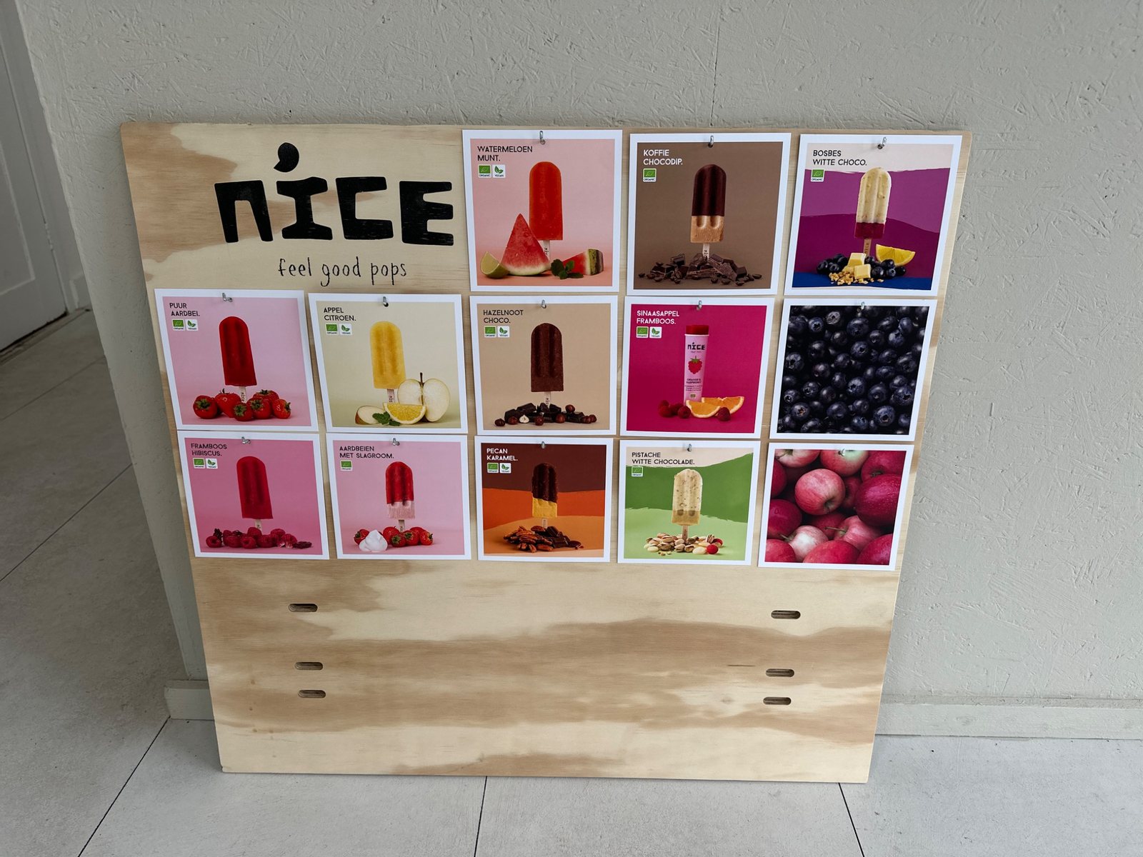 MOJO menu met Nice ijsjes en gezonde producten
